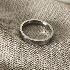 Silver Stainless Steel Ring Singapore